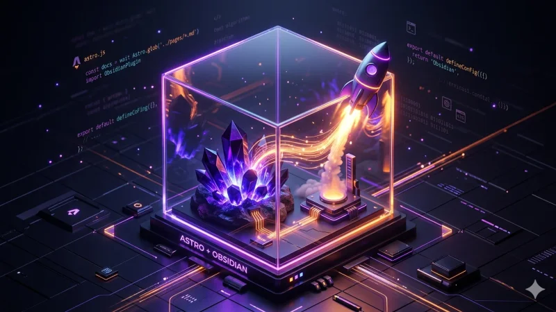 Obsidian and Astro Combined